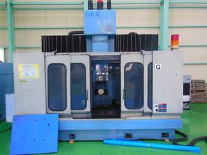 日本二手机床/大阪机工OKK/立式加工中心TRC800W/1996年